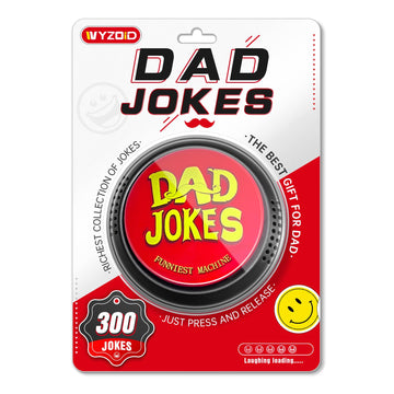 Dad Jokes Generator Button,Contains 300 Funny Dad Jokes,Best Fun Gifts For Dad/Father/Husband/Men,Suitable For Birthday Gifts/Fa