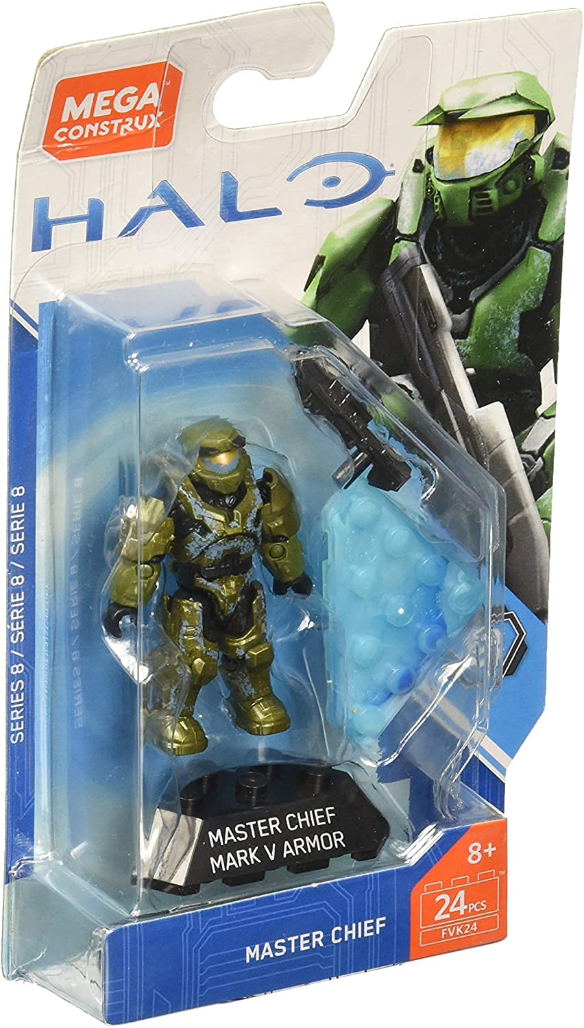 Mega Construx Halo Heros - Series 12 - Master Chief Mark v protective covering