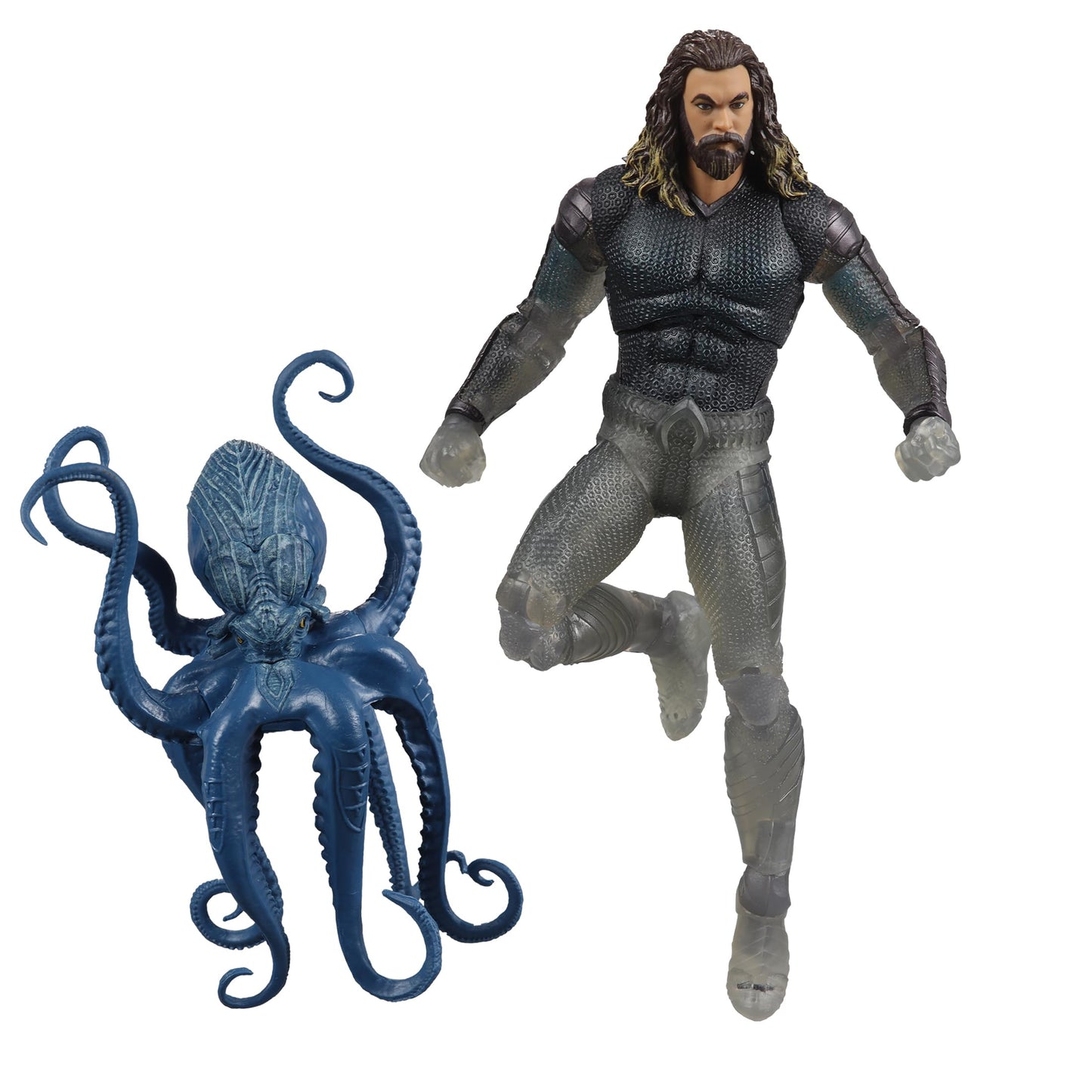 Mcfarlane Toys Dc Multiverse Aquaman Stealth Suit With Topo 7-Inch Action Figure Gold Label - Incredibly Detailed King Of Atlantis With Ultra Articulation And Collectible Art Card