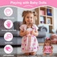 Artst Doll Clothes,12 Inch Baby Doll Clothes[6 Sets](Include 4 Hats + 1 Bowknot ) For 10 Inch Dolls /11 Inch Baby Dolls/ 12 Inch Baby Dolls