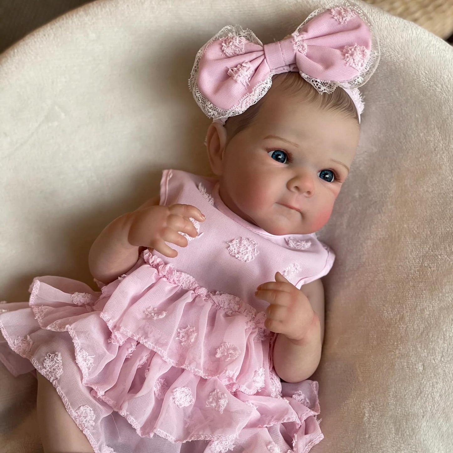OtardDolls Reborn Baby Dolls 20 Inch Newborn Dolls Soft Full Vinyl Body Real Looking Lifelike Realistic Doll Pack Set for Kids