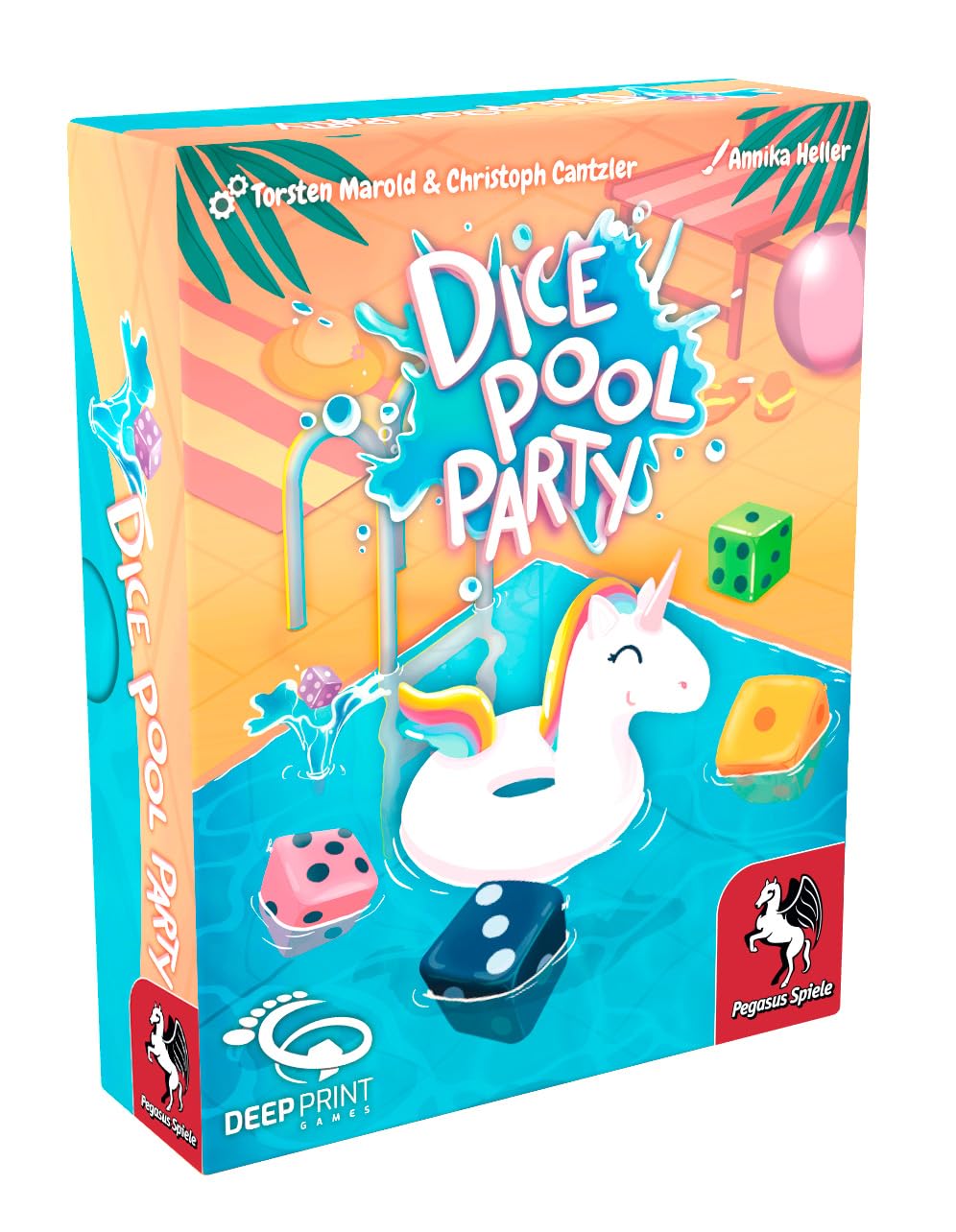 Dice Pool Party Board Game