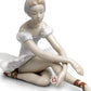 LLADRÓ Rose Ballet Figurine - Porcelain Ballerina - White - Model 5919