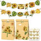 LaVenty 13 PCS Sunflower Birthday Banner & Decorations  Yellow Sunflower Theme  Summer Birthday Decoration