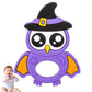 Halloween Baby Teething Toy For 3-12 Months, Halloween Cute Owl Themed Gifts Infant Teething Toy Silicone Curves Halloween Theet