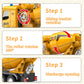 MQDMINI Cement Mixer Toy Truck - Children's Remote Control Truck, Toy Cement Mixer Rechargable Hydraulic Car for 6 7 8 9 Year Ol