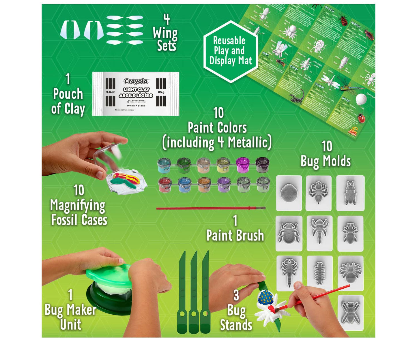 CRAYOLA CRITTER CREATOR FOSSIL LAB