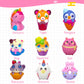 Pokonboy 30 Pack Kawaii Squishies Squishy Toys, Animals Squishies Cute Unicorn Donuts Slow Rising Creamy Scent Stress Relief Squishies Pack Party Favors Decorative With Key Chain
