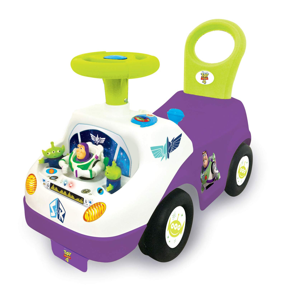 Kiddieland: My First Buzz Ride On, Plays Music and has Flashing Lights, Dashboard has Interactive Electronic Activites with fun 
