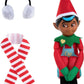 The Elf on the Shelf Elf Mates - Deluxe Chef, Fabric, One Size, Brown Eyes, Blue/Green