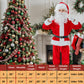 Exlita Children'S Santa Claus Suit 8Pc. Boys Child Velvet Christmas Costume For Kids Halloween Christmas Cosplay Fancy Party, Red