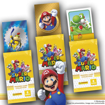 Panini Super Mario Trading Cards - Box Of 18 Sleeves