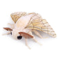 Zhongxin Made Giant Silk Moth Plush - Lifelike 26' Silk Moth Stuffed Animal, Realistic Soft Big Wings Moth Weigted Toys, Simulation Butterfly Plushie Model Toy, Unique Plush Collection For Kids