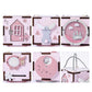 THE STYLE SUTRA Kids Busy Activity Cube Busy Board Montessori Toy Kids Learning Toys Pink
