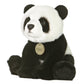 Aurora® Miyoni® Panda Stuffed Animal - 7.5" Lifelike Plush - Black & White - Perfect for Bedrooms or Classrooms - Model 10849