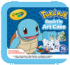 Crayola Pokémon Squirtle Coloring Art Case, 75 Count Kids Art Set, Multicolor Markers & Pages, Model 042927