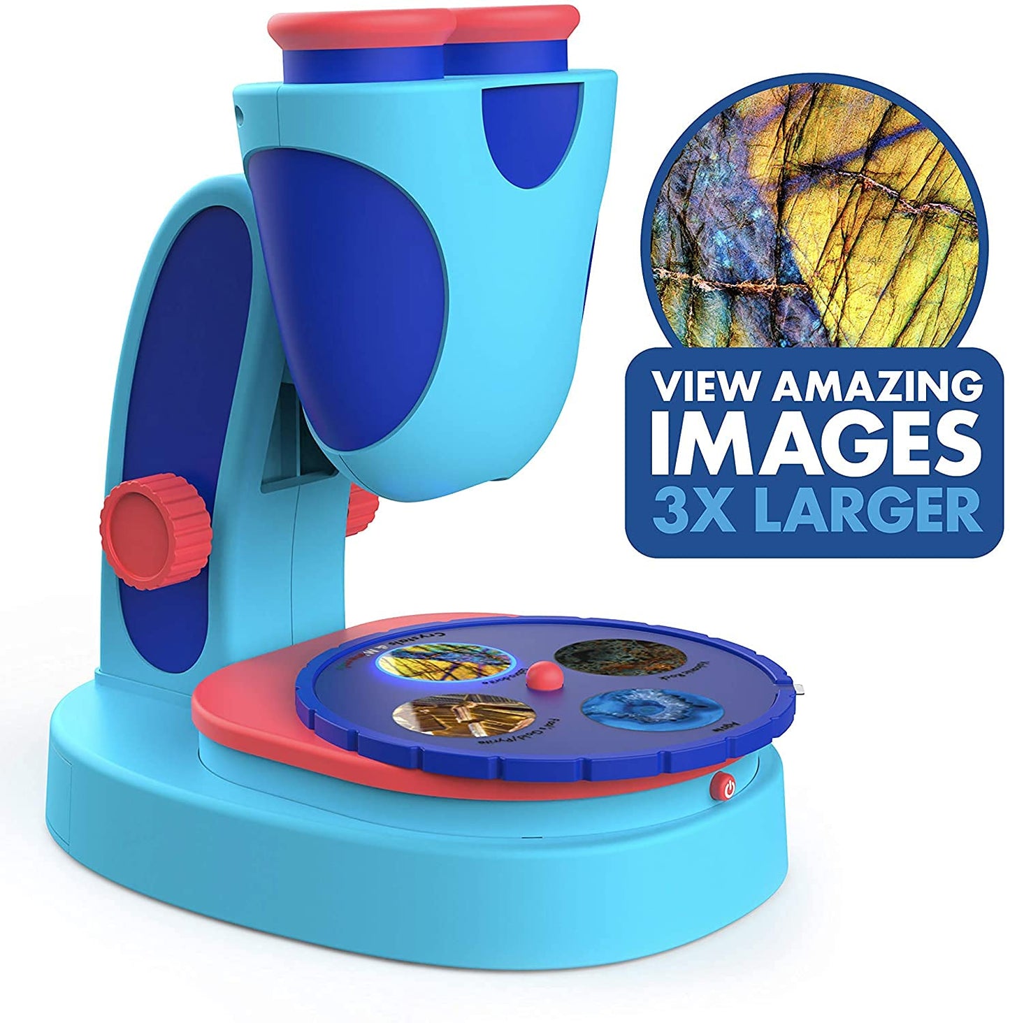 Educational Insights Geosafari Jr. Kidscope, Kids Microscope, Stem Toy, Gift For Boys & Girls, Ages 5+
