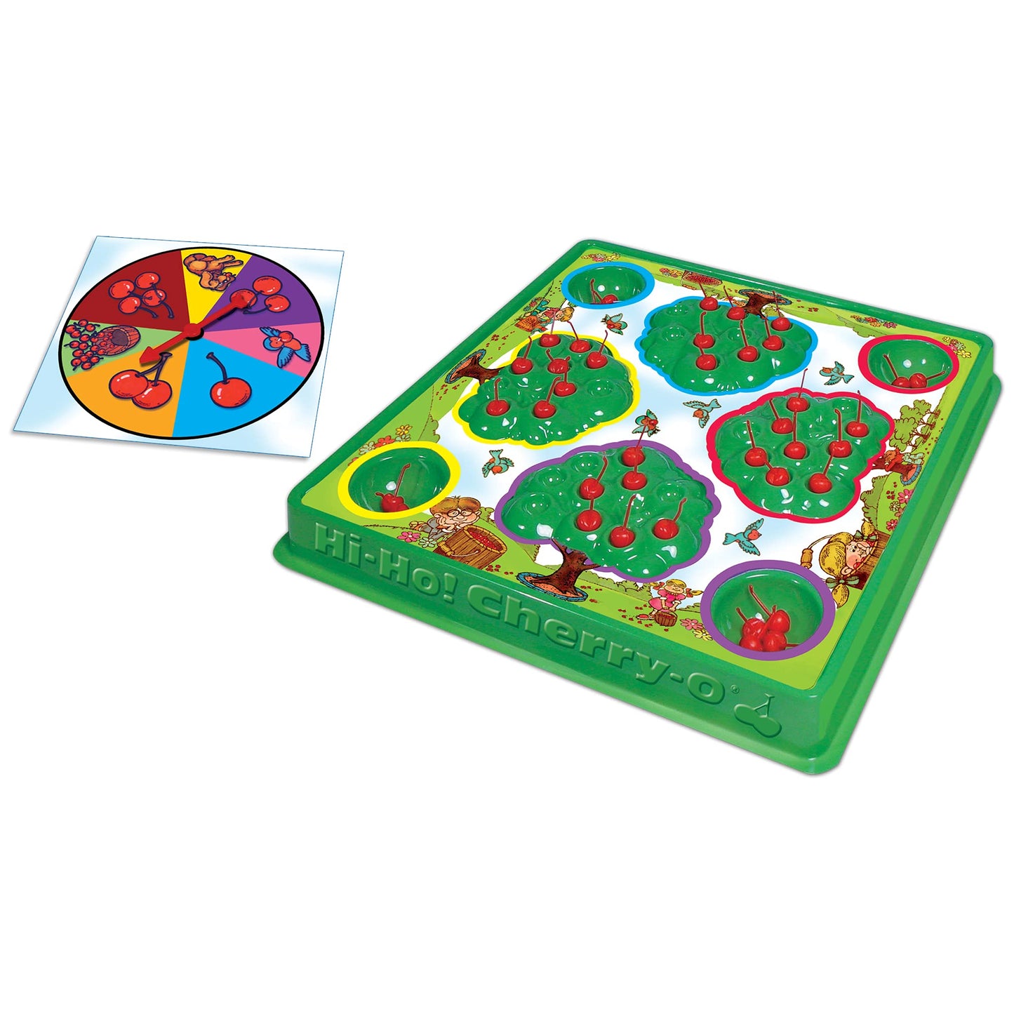 Winning Moves HI-Ho Cherry-O Game for Kids, Classic Counting Game, 2-4 Players, Ages 3+, Multicolor, Model 1192