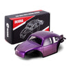 INJORA BUG24 Body with Roll Cage for 1/24 Axial SCX24 C10 JLU Bronco Upgrade - Purple, Polycarbonate Material