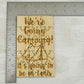 We'Re Going Camping! It'S Going To Be In-Tents - 15 Piece Wood Jigsaw Puzzle, 6'' X 3.5'' Surprise Vacation Trip Reveal