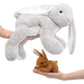Beniny Big Bunny Stuffed Animal 24'' - Large Stuffed Bunny Rabbit Plush Toy Gifts For Kids - Cuddly Mommy Bunny Surprise With 3
