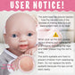 Vollence 14 inch Realistic Silicone Newborn Baby Doll - Boy