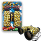 Exploravision - Big Cat Binocular From Deluxebase. Safari Portable And Compact Binoculars For Kids, Educational Animal Explorer