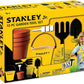 Red Tool Box Stanley Jr - 10-Piece Garden Tools Set with Sun Hat and Bag for Kids