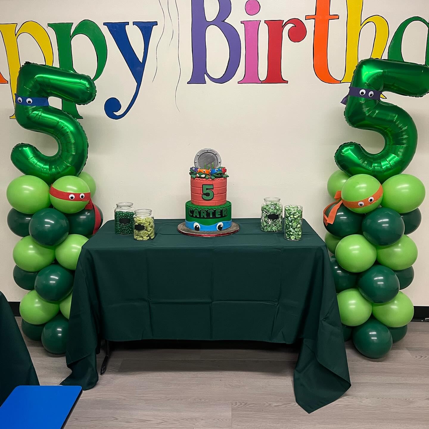 Green 5 Balloon, Number Balloons 40 Inch, 5Th Birthday Balloon Decorations, Green Party Supplies, 5 Number Balloons, Number 5 Ba