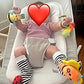 Garden Bug Baby Rattle Socks & Wrist Rattles Set