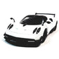 Kinsmart 2016 Pagani Huayra White 5' 1:38 Scale Die Cast Metal Model Toy Car W/Pullback Action