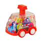 Loom Tree Mechanical Gear Car Toy Early Educational Toys For Children Holiday Gifts Red | Toys For Baby | Developmental Baby Toy
