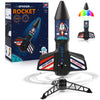 Rocket Launcher For Kids - Self-Launching 200 Ft Motorized Air Rocket Toy, Flying Kids' Play Rocket With Launch Set, Outdoor Ele