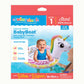 Aqua Unicorn Glitter, Baby Swim Float With Splash & Play Activity Center Safety Seat, Babyboat