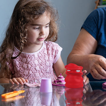 Anboor 4.7 Inch Squishies Toy Red Small Monster Squishys Animals,Slow Rising Funny Squeeze Stress Relief Toy For Kids, Squishys