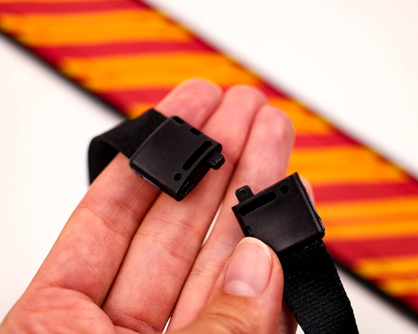 Varsany Wizard Magic Wand Holder Holster with School House Colors (Red & Yellow)