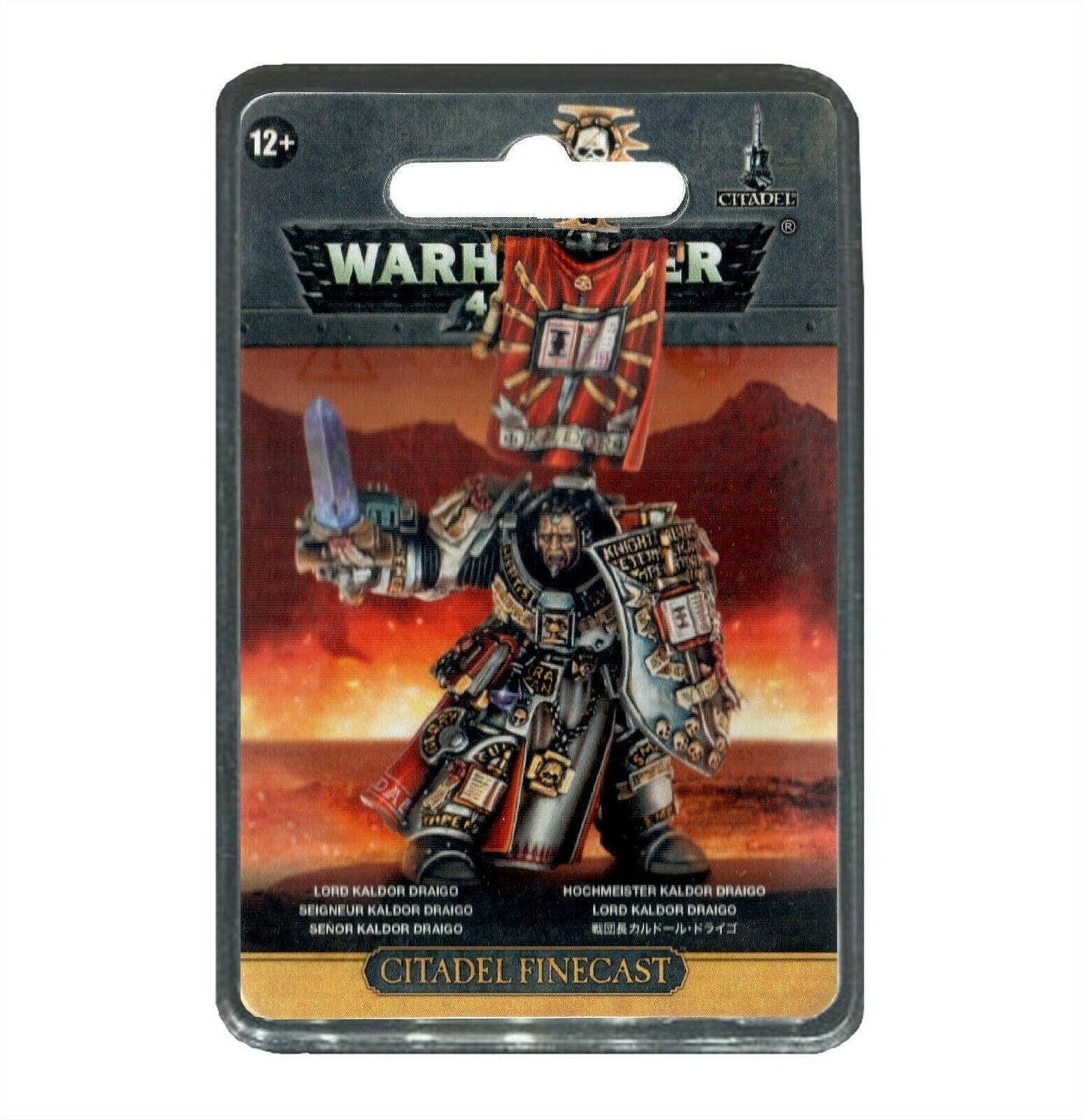Games Workshop Finecast Lord Kaldor Draigo Resin Model - Grey - 99800107002