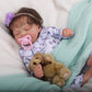 Ksbd Reborn Baby Dolls Girl - 18 Inch Realistic Newborn Baby Doll, Real Life Girl Baby Doll With Advanced Painted, Lifelike Sleeping Baby Doll With Weighted Soft Boby For Kids Age 3+ Gift