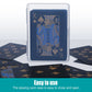 Playing Card Box Case Trading Card Storage Organizer 3.8 x 2.7 x 0.8 Inch Clear Case Empty Plastic Storage Box for Gaming(10 Pie
