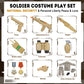 Innocheer Army Costume For Kids, Halloween Costumes For Boys Kids, Boys Military Soldier Costume For Boy Kids Age 3-6-8-10-12