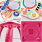 Dahuniu Baby Toy- Engaging Baby Activity Center For 6 12 18 Months Old- Safe, Sturdy, And Fun (11.8 X 11.8 X 12.2 Inches) (Red)
