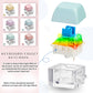 Taiyin 6 Pcs Decompression Toys Keyboard Clicker Toy Keyboard Cube Mechanical Key Button Stress Relief For Adult Gifts To Relief Pass Time (Single)