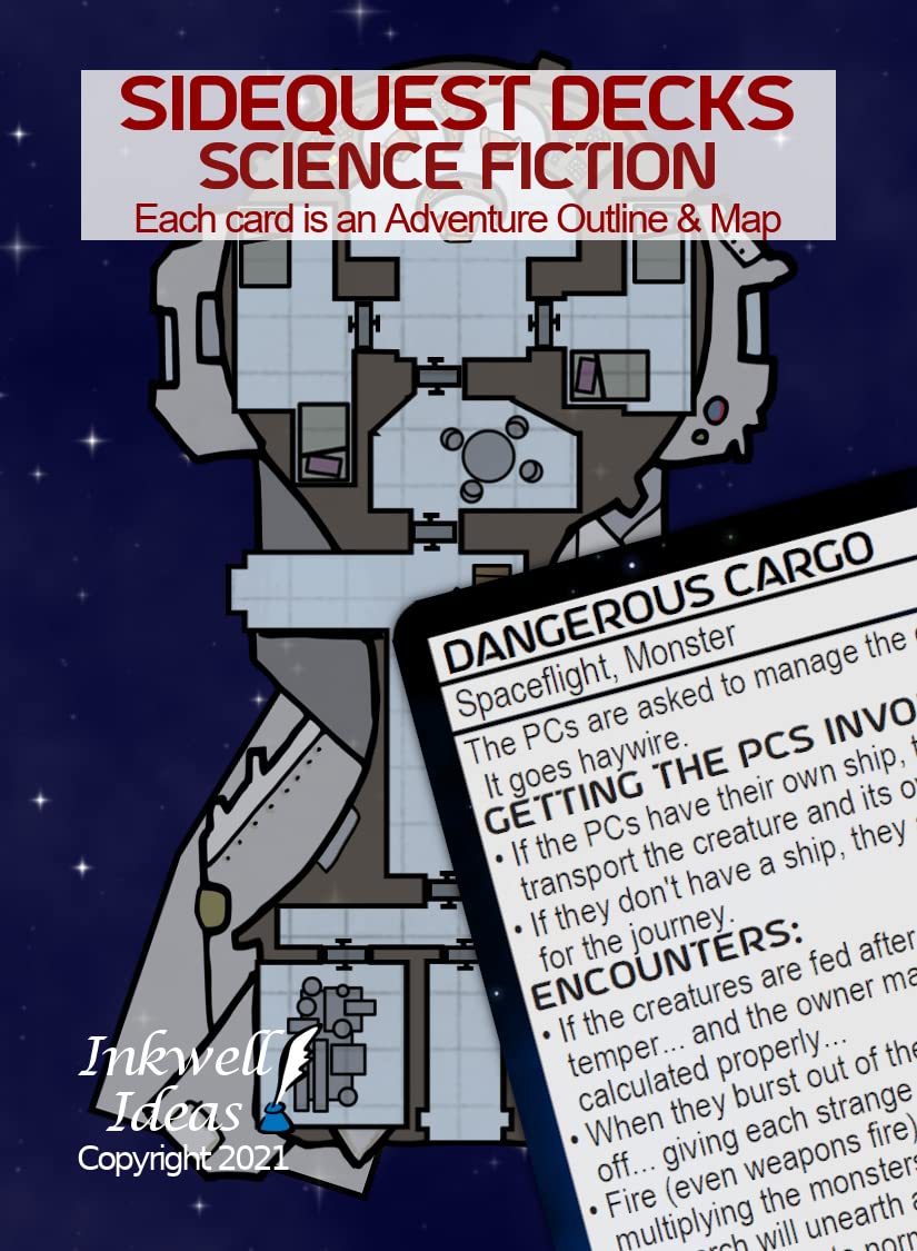Inkwell Ideas Sidequest Decks: Science Fiction