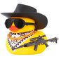 wonuu Car Rubber Duck Ornament Cool Car Accessories Duck Car Dashboard Decoration Special Prop Cowboy Hat Necklace, SKS