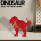 Csnrhg Dinosaur Torvosaurus Building Blocks Model Decor Micro Mini Blocks Toy Birthday For Age 6+ Children Adults Teens 1548 Pie