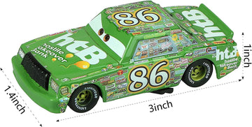 Movie Car 1:55 Diecast Vehicles Diecast Vehicle Toys Set for Boy Gifts (2PCS)