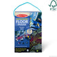 Melissa & Doug Outer Space Glow-In-The-Dark Cardboard Jigsaw Floor Puzzle – 48 Pieces, For Boys And Girls 3+ - Fsc Certified