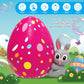 Easter Egg Bubble Machine For Kids Automatic Bubble Blower Rabbit Bubble Maker For Outdoor Easter Party Gift For Toddlers Hot Pi