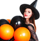 2 Packs Halloween Witch Hats Witch Costume Accessory for Halloween Party, Black