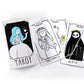 Apostrophe Games Tarot Size Blank Playing Cards (Matte Finish) 4.72 x 2.76, 80 Blank Cards and Blank Box, Flash Cards, Board Gam